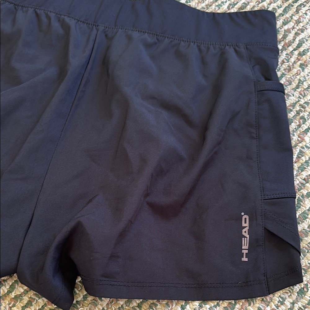 Head Black Swim Athletic Shorts panties with Performance Fabric - Picture 6 of 9